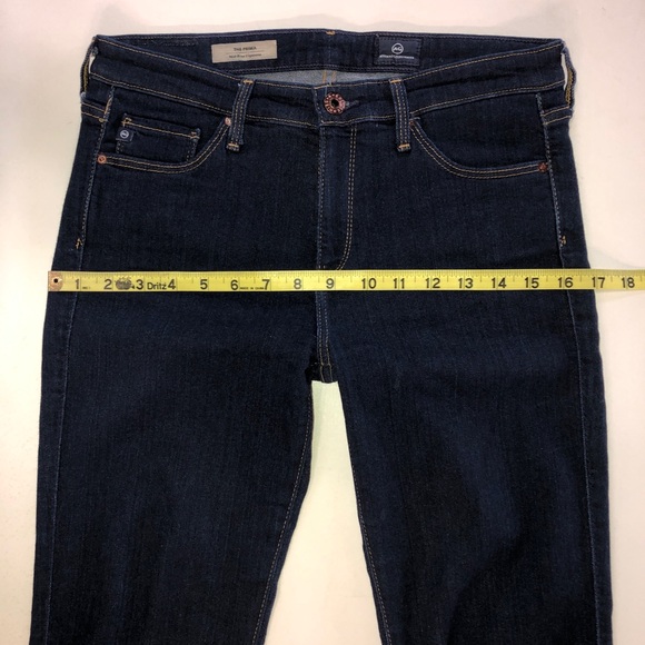 Ag Adriano Goldschmied The Prima Mid-Rise Cigarette Jeans (28R) - Picture 10 of 17